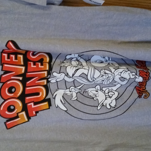 Wb LOONEY TUNES MENS GREY SHIRT XL - Picture 2 of 9